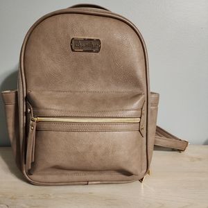 Itzy Ritzy Mini taupe diaper bag